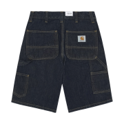 Carhartt WIP Smith Denim Single Knee Short Blue Rinsed