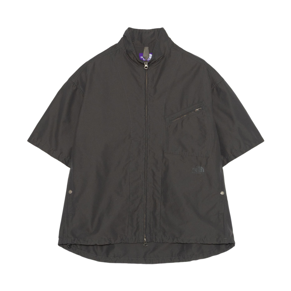 노스페이스 퍼플라벨 더블 피크 필드 숏슬리브 자켓 아스팔트 그레이(The North Face Purple Label Double Peak Field Short Sleeve Jacket Asphalt Gray) - 1
