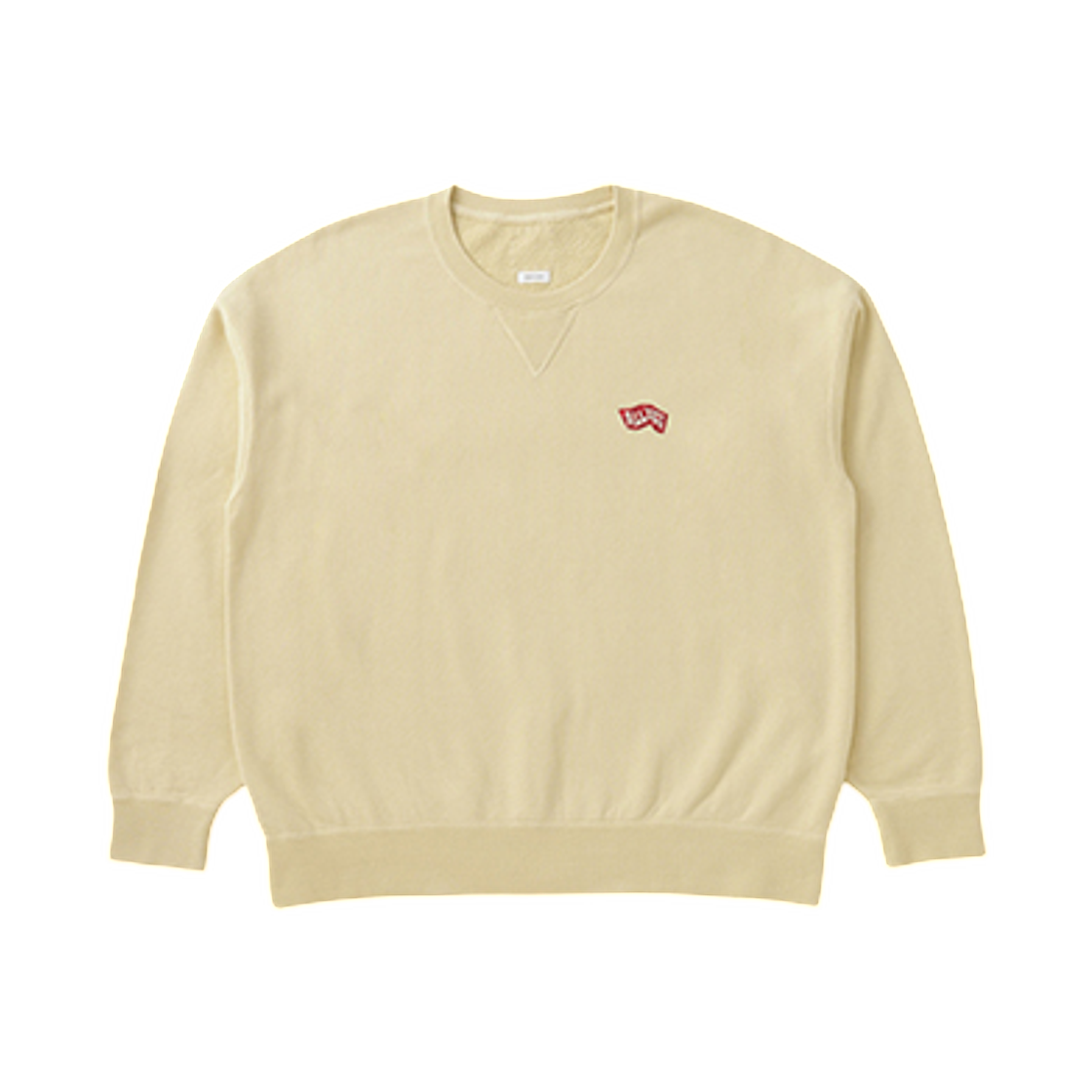 비즈빔 점보 SB 스웨트 롱슬리브 DMGD 베이지(Visvim Jumbo SB Sweat L/S DMGD Beige)