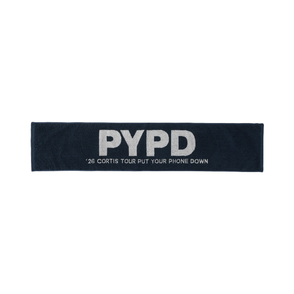 - CORTIS 2026 Tour Put Your Phone Down Slogan Towel PYPD