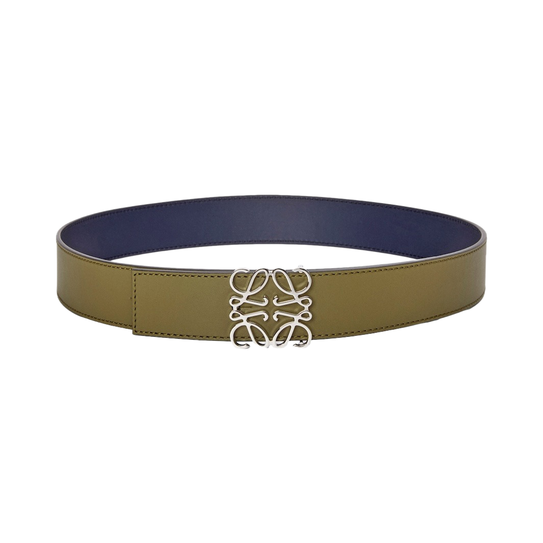 로에베 리버서블 아나그램 벨트 올리브(Loewe Reversible Anagram Belt Olive)