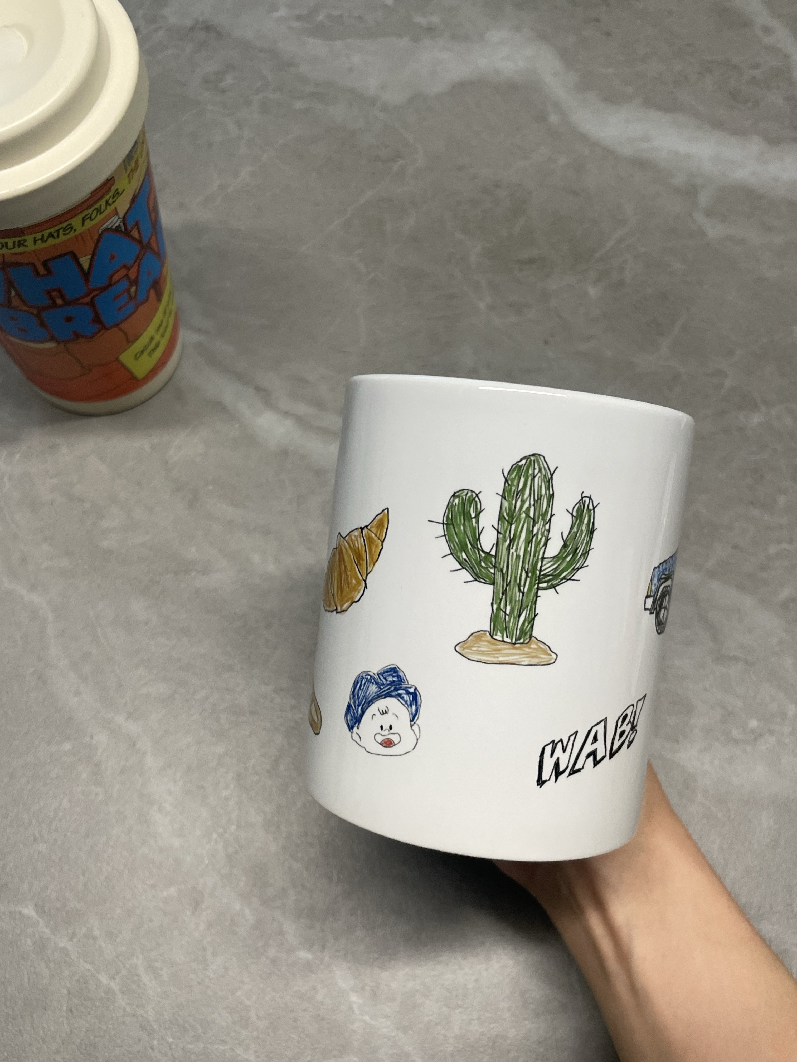 [KREAM 단독] What A Bread Daily Moments Tumbler 420ml 착용 스타일 - 5