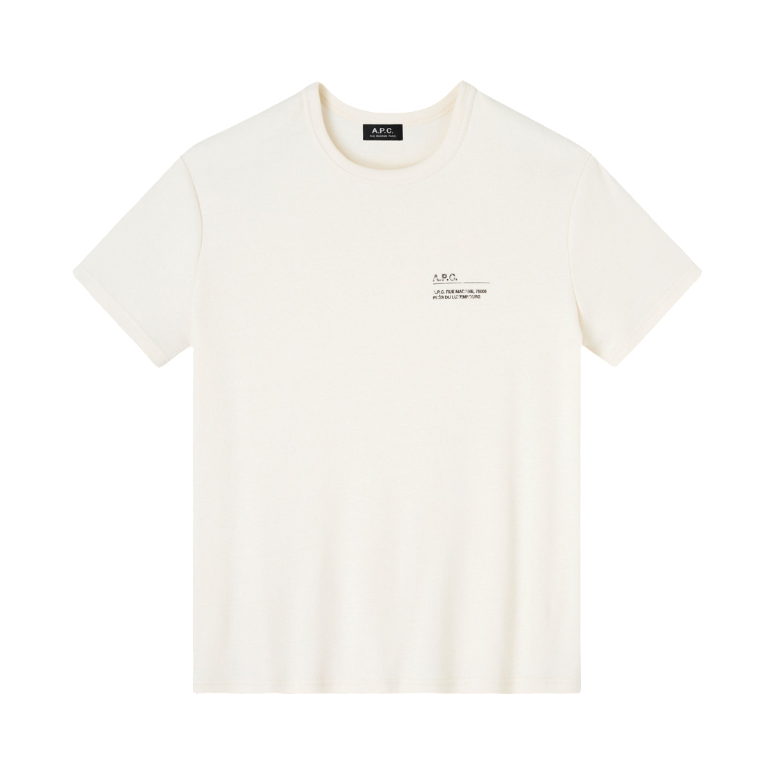 COHMW-H26577-BAA A.P.C. Niclas T-Shirt Beige