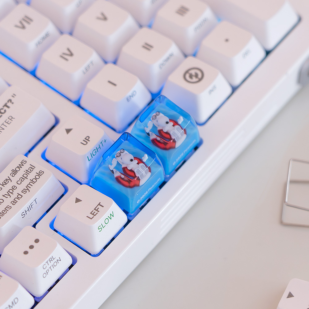 로이체 피너츠 스누피 포인트 커스텀 레진 키캡(Royche Peanuts Snoopy Point Custom Resin Keycap) - 5