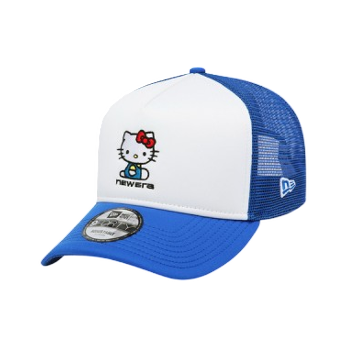 15211879 New Era x Sanrio Hello Kitty A-Frame Trucker Cap Blue Azure