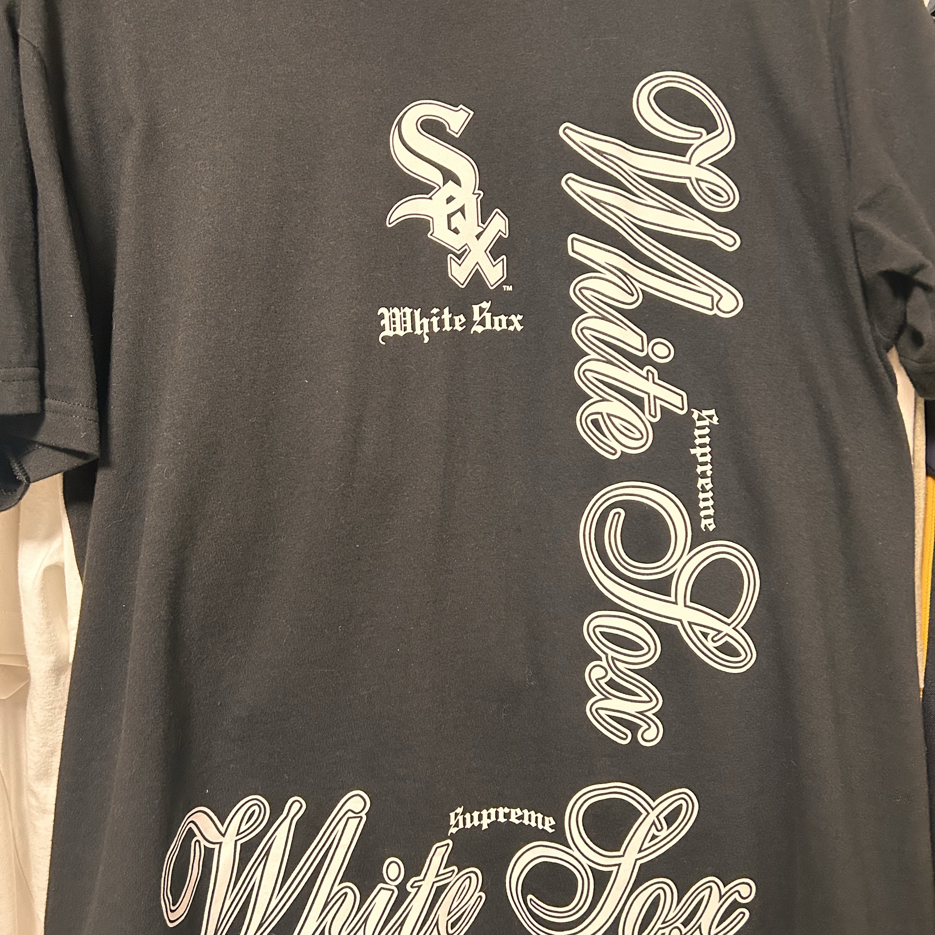Supreme x MLB Teams T-Shirt Black - 25FW 착용 스타일 - 1