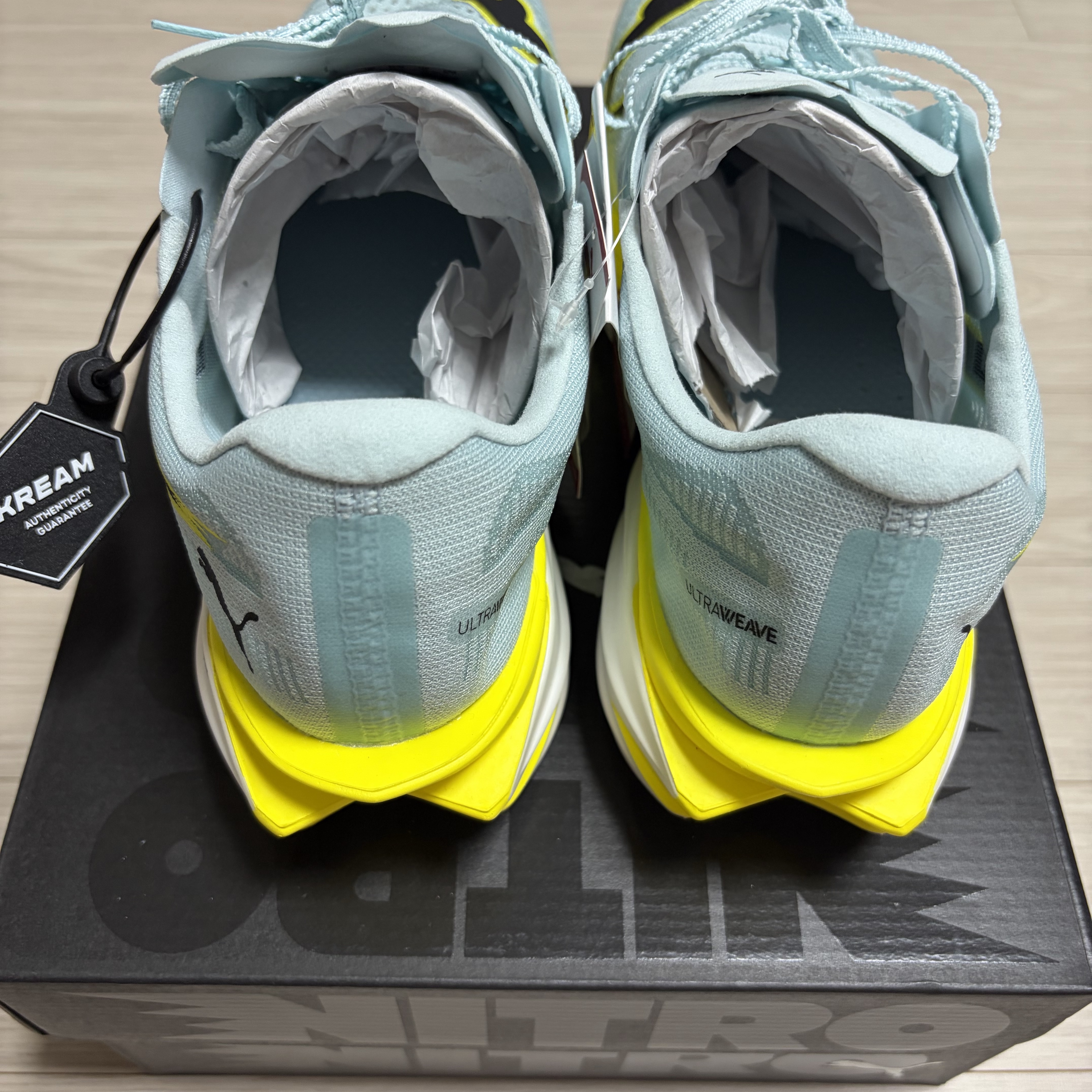 Puma Deviate Nitro Elite 4 Fresh Water Lemon Crush 착용 스타일 - 3