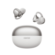 Edifier Comfo Bass Open-Ear Bluetooth Earbuds - Silver