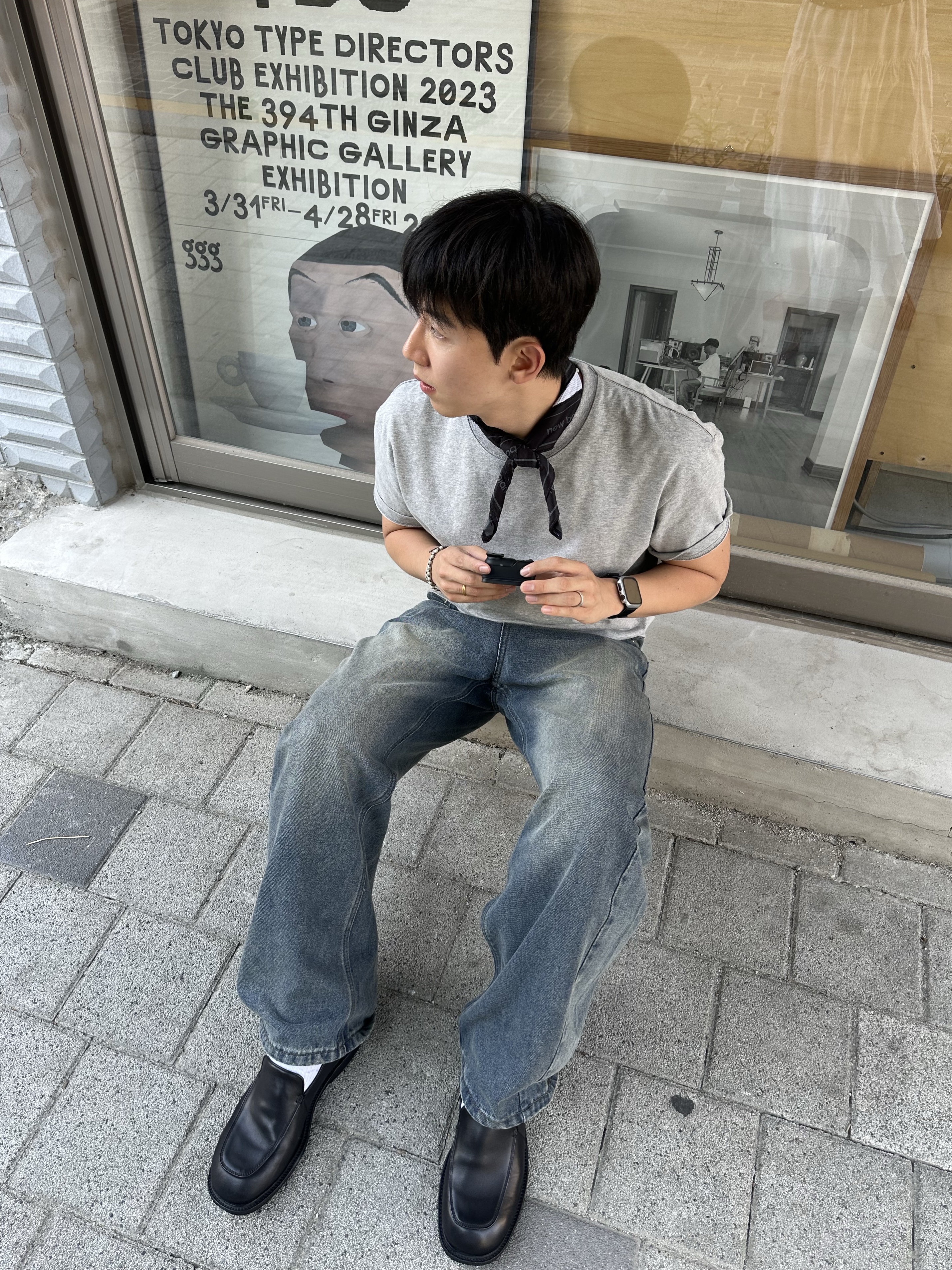 Kinchi Foat - 505 (a) Black 착용 스타일 - 2