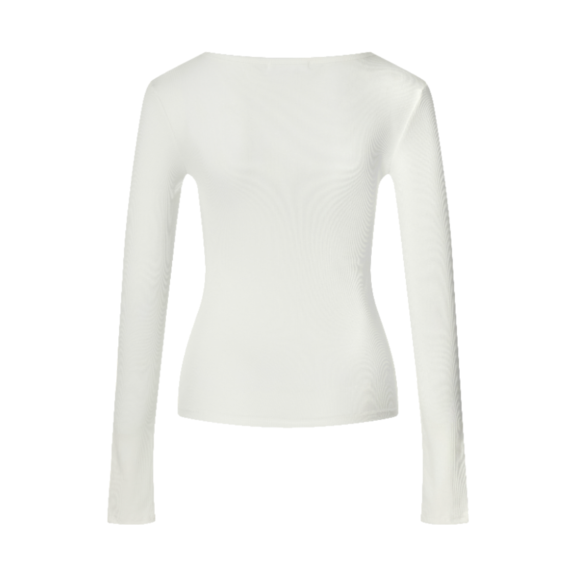 이유씨티 소프트 텐셀 베이직 롱 슬리브 티 - 아이보리(EUCT Soft Tencel Basic Long Sleeve Tee - Ivory) - 2