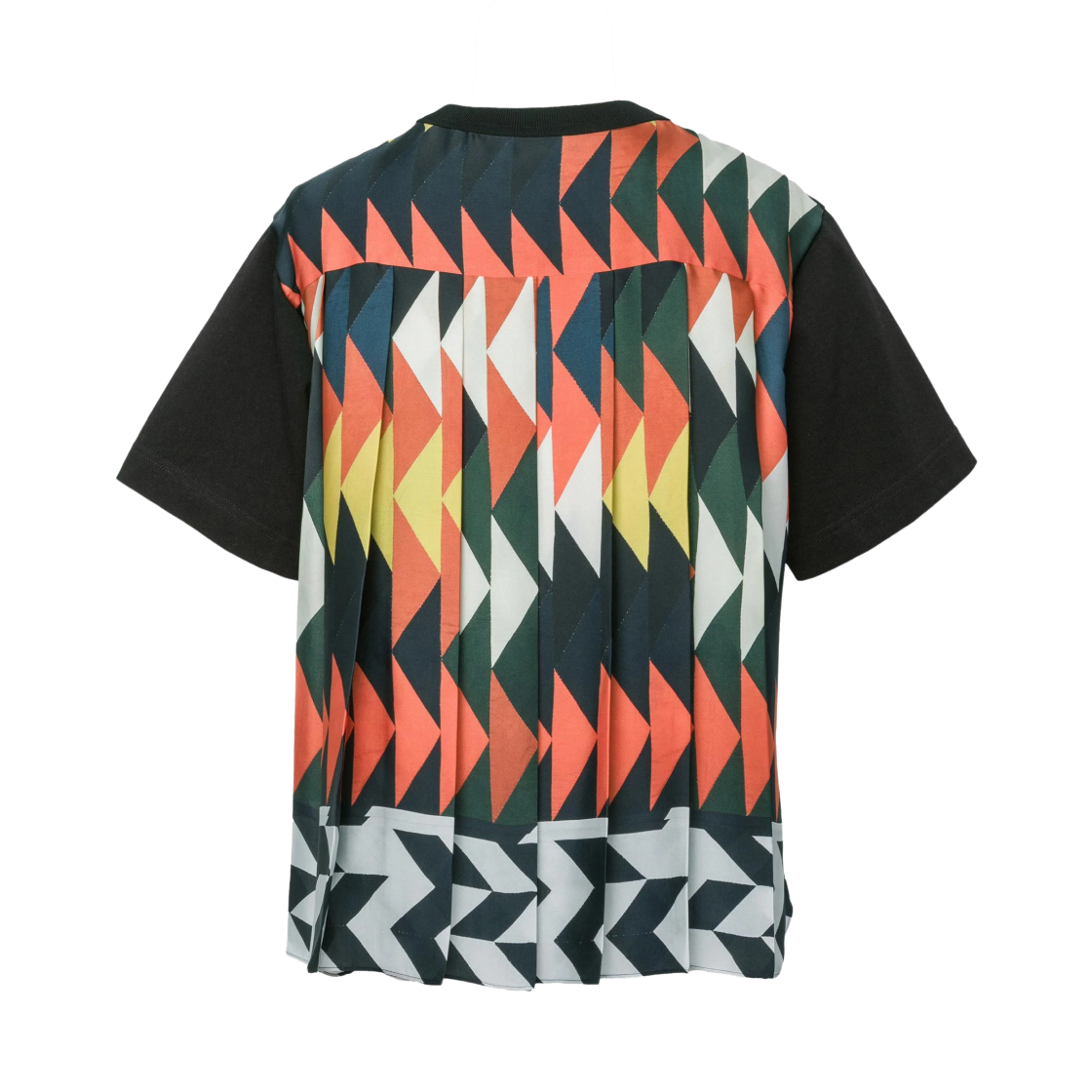 사카이 x 아페쎄 퀼트 티셔츠 오렌지 멀티(Sacai x A.P.C. Quilts T-Shirt Orange Multi)