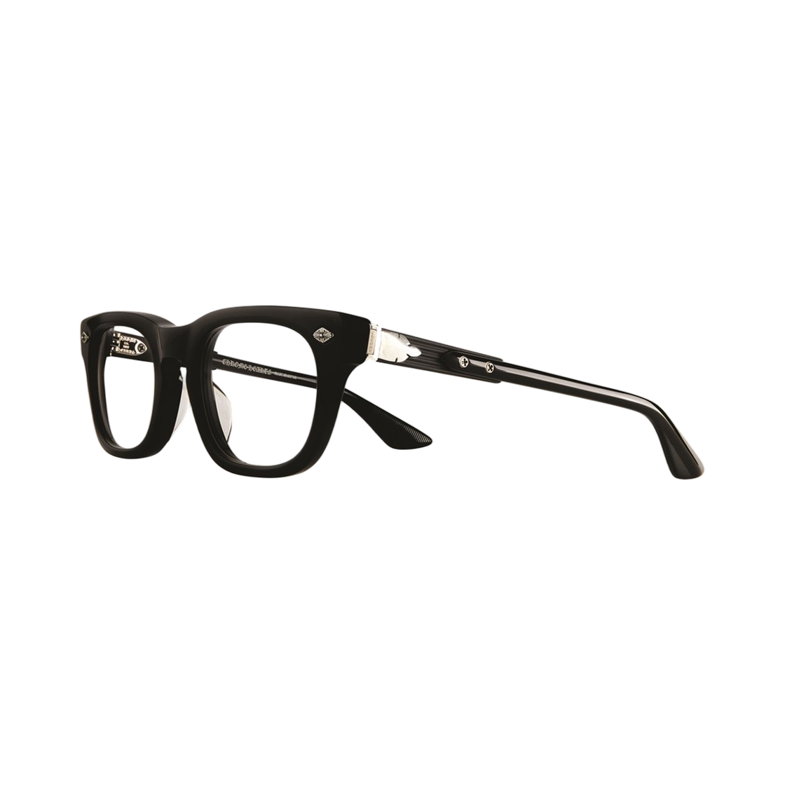 BAGGINS-BK-P Chrome Hearts Baggins Black Plated