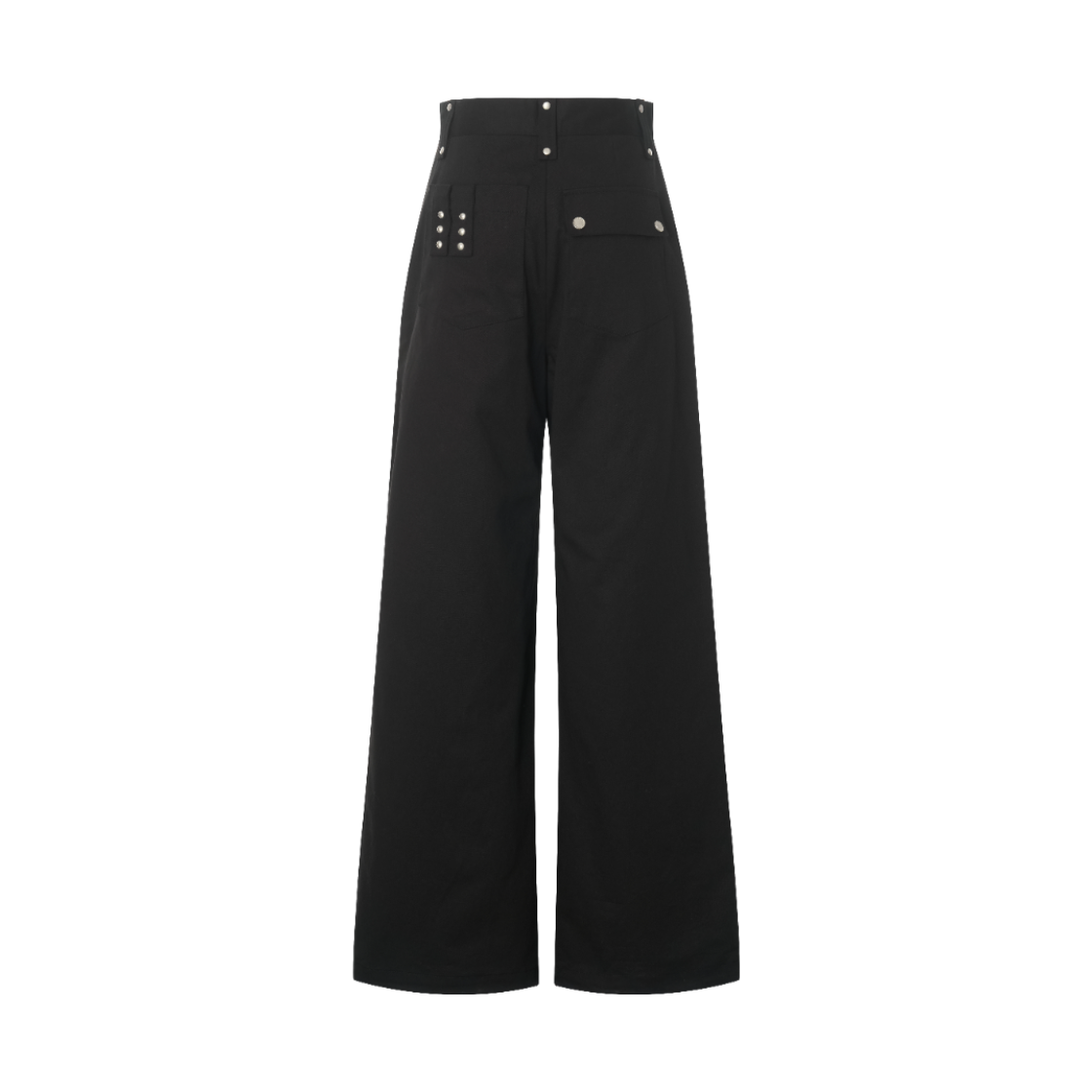 이유씨티 리벳 코튼 스터드 스트링 팬츠 - 블랙(EUCT Rivet Cotton Stud String Pants - Black) - 2