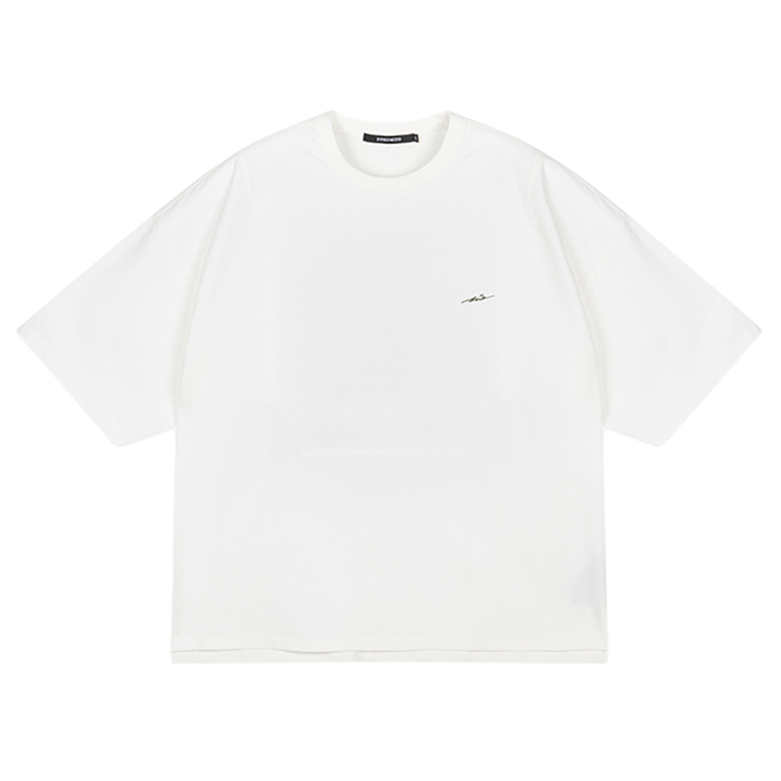 지오송지오  컨스트럭터 엠브로이드 티셔츠 화이트 ZI5TS505WH(ZIOSONGZIO Constructor Embroidered T Shirt White) - 2