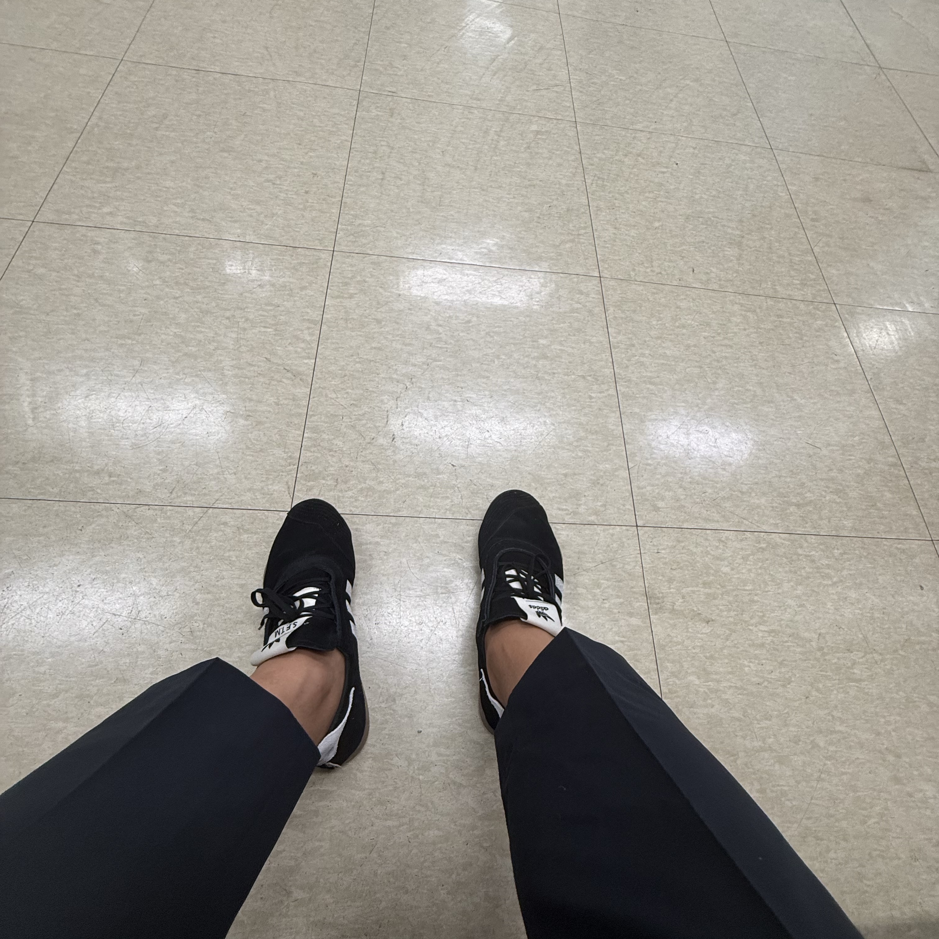 (W) Adidas x Song for the Mute Taekwondo Mei Core Black Cloud White 착용 스타일