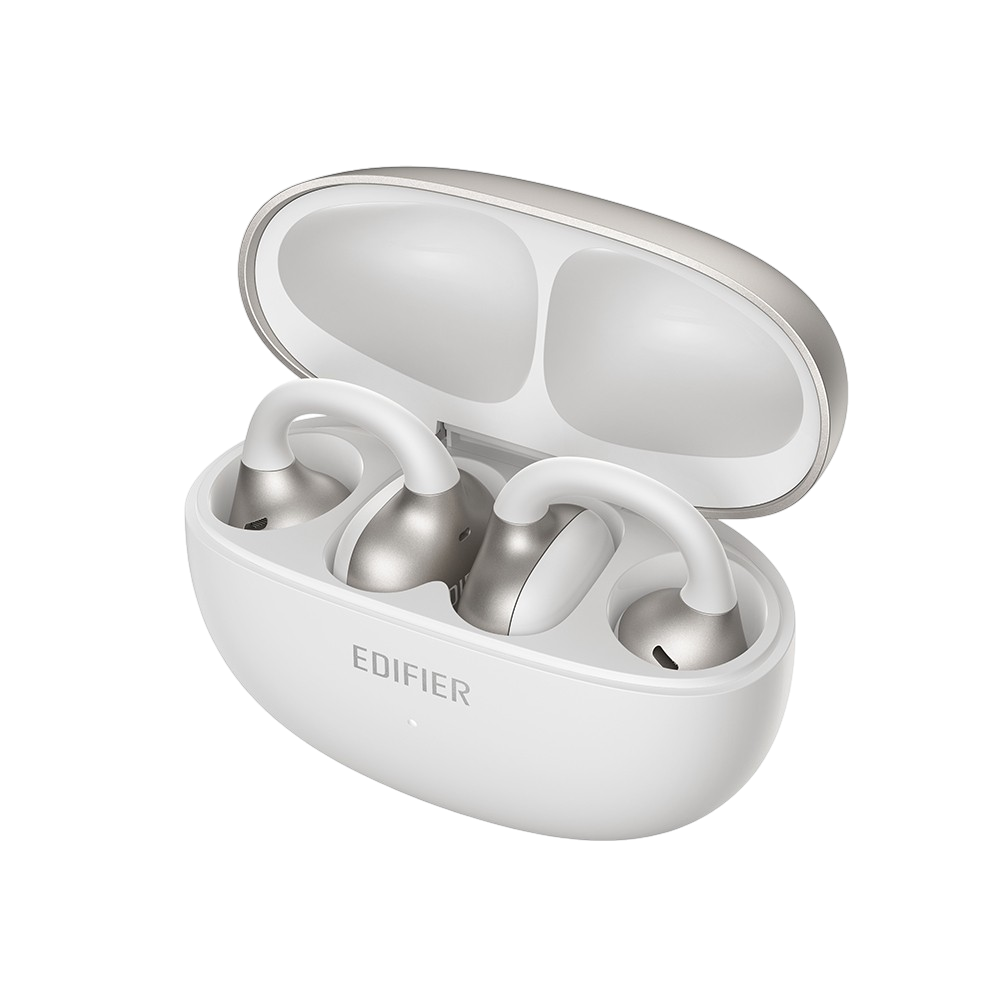 에디파이어 Comfo Bass 오픈 이어 블루투스 오픈형이어폰 실버(Edifier Comfo Bass Open-Ear Bluetooth Earbuds - Silver) - 4