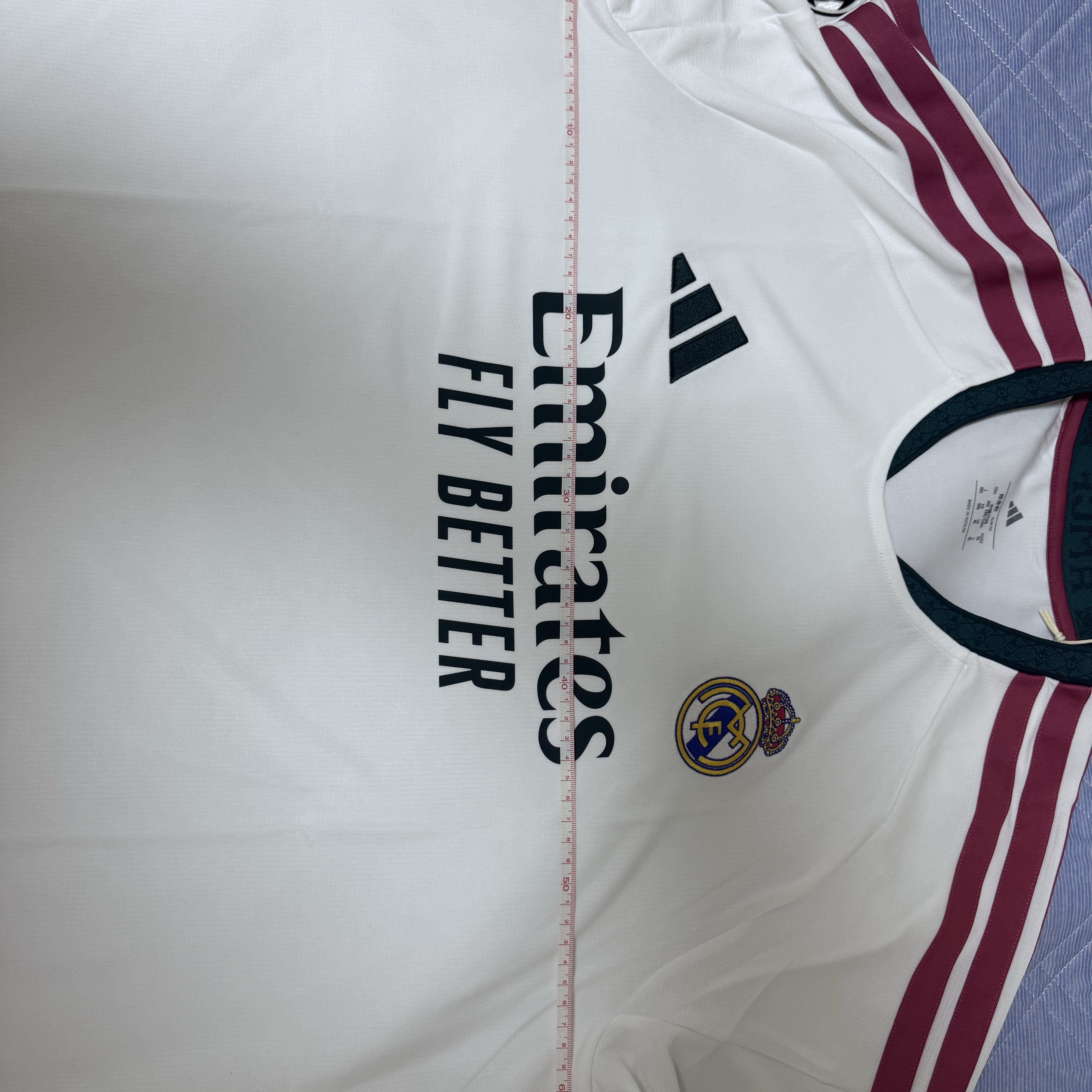 Adidas Real Madrid 2026/27 Home Jersey White - KR Sizing (Non Marking Ver.) 착용 스타일 - 5