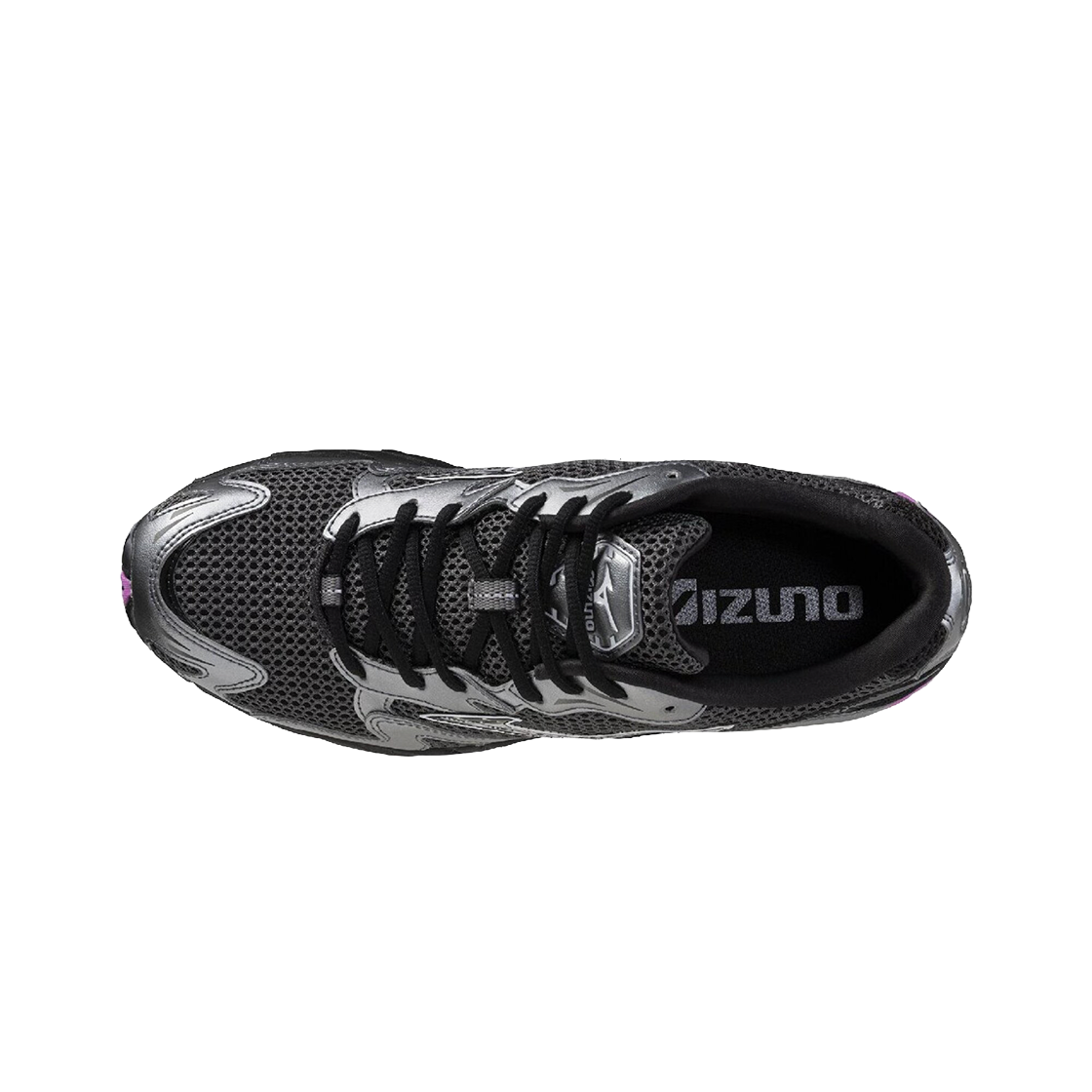 미즈노 웨이브 라이더 10 블랙 샌드 블랙 스프링 크로커스(Mizuno Wave Rider 10 Black Sand Black Spring Crocus) - 4