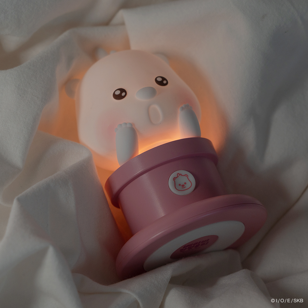 로이체 베이비 잔망루피 터치식 실리콘 수면 무드등(Royche Baby Zanmang Loopy Touch Silicone Night Light) - 3