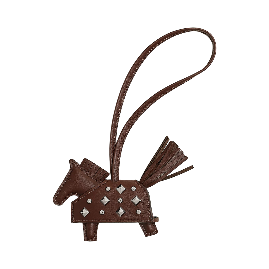 H086961CKAC Hermes Rodeo Robeo Rock PM Charm Terre