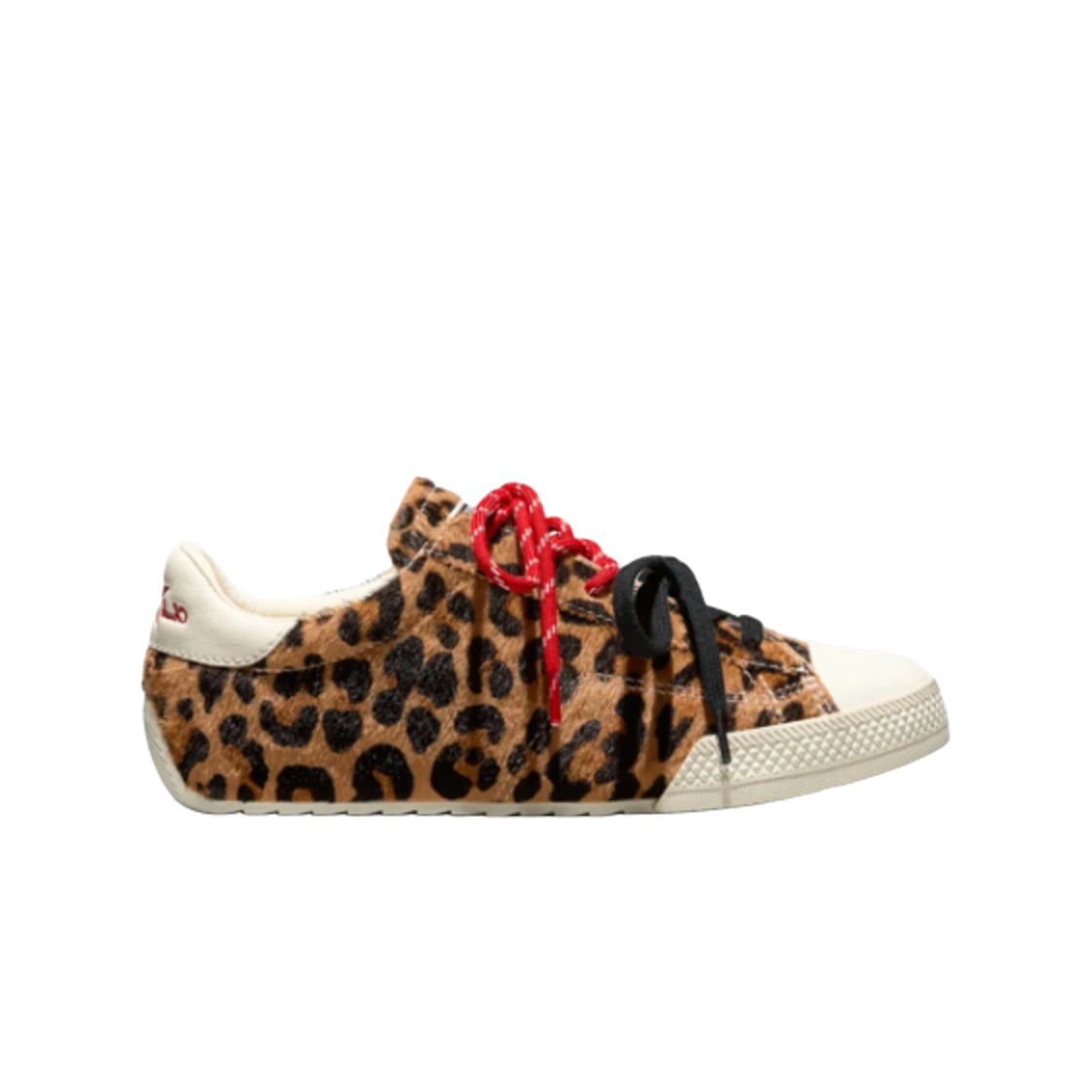 A19174C (W) Converse Chuck Taylor Lo Leopard Pony Hair Black