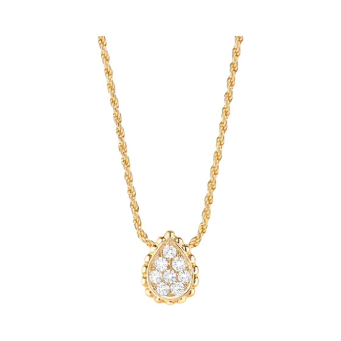 (W) 부쉐론 쎄뻥 보헴 펜던트 XS 모티프 18K 옐로우 골드 다이아몬드((W) Boucheron Serpent Boheme Pendant XS Motif 18K Yellow Gold Diamond) - 2