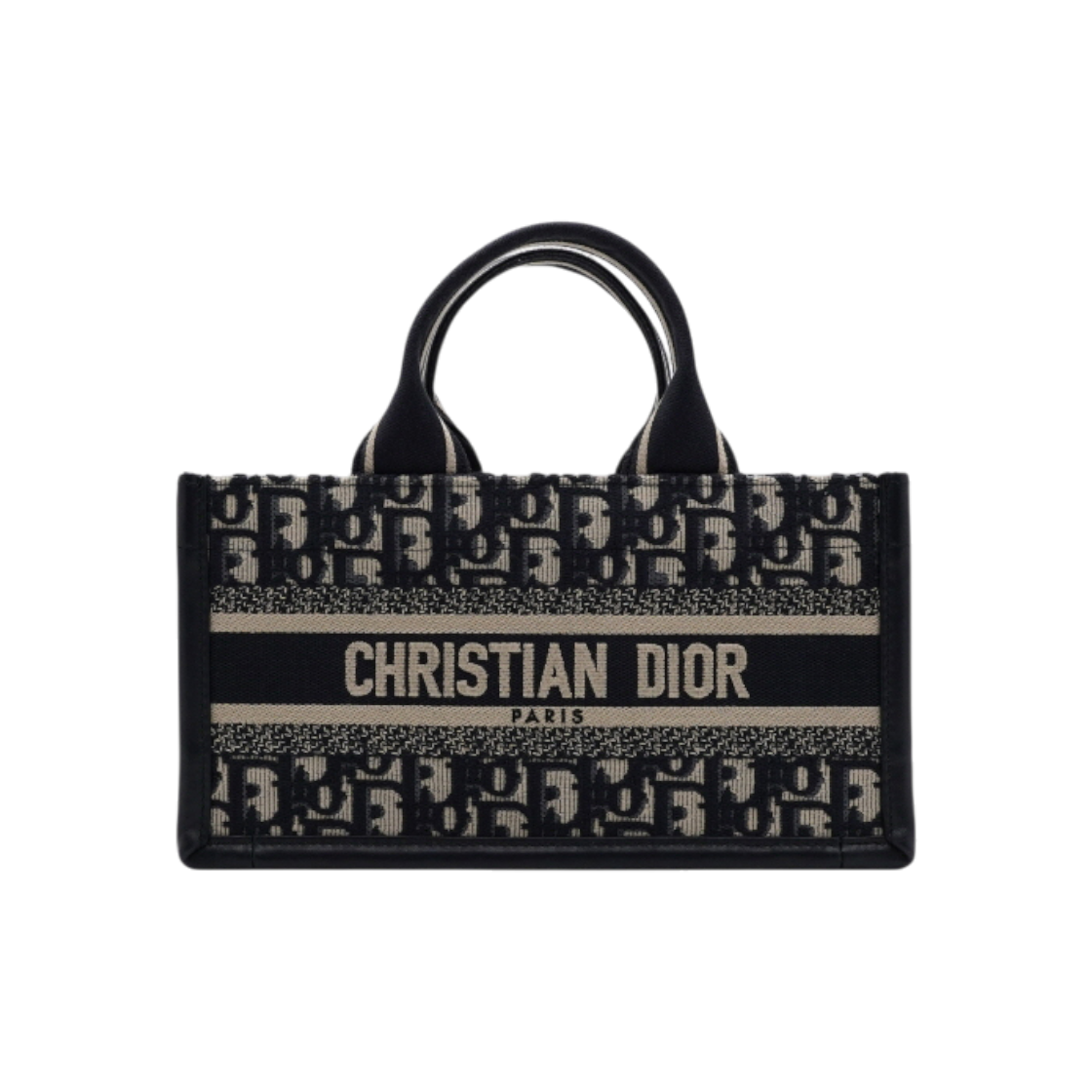 ITFNH4O8BNGO Dior M1326CZBB Blue Oblique Book Tote East West