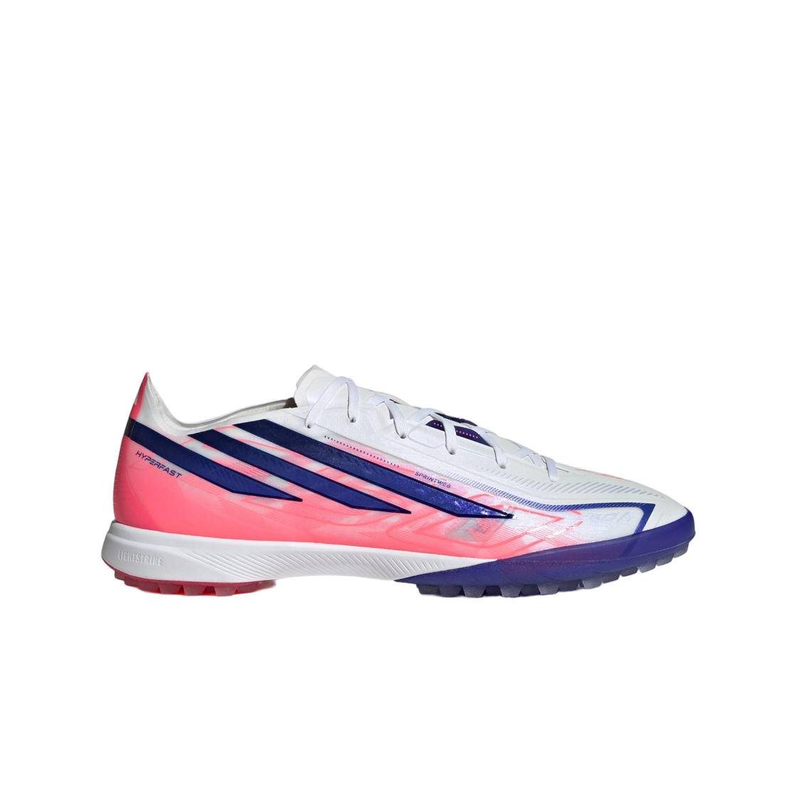KJ6092 Adidas F50 Hyperfast Pro TF Cloud White Solar Purple