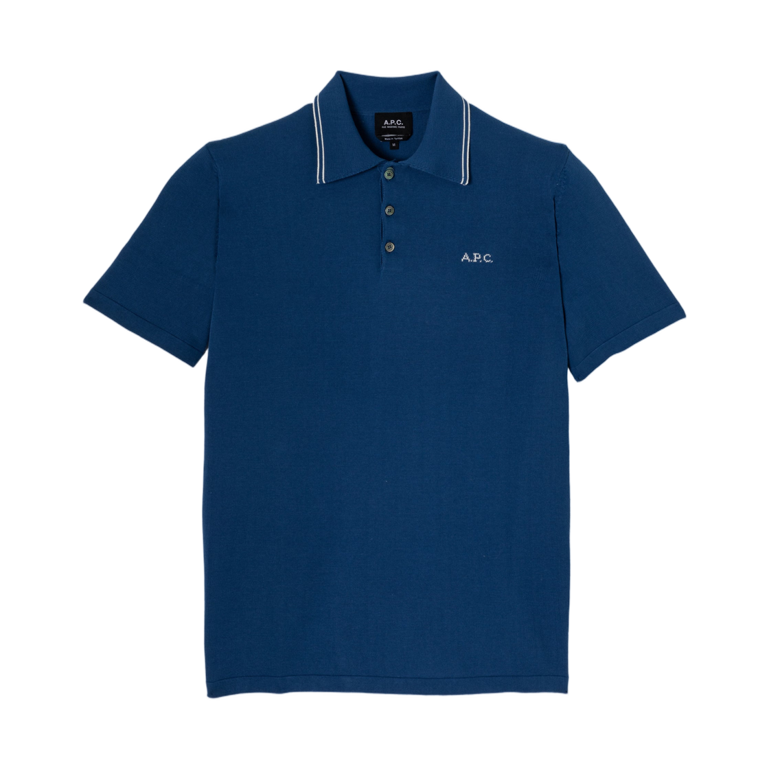 COEZJ-H23503-IAA A.P.C. Alex Polo Shirt Bleu