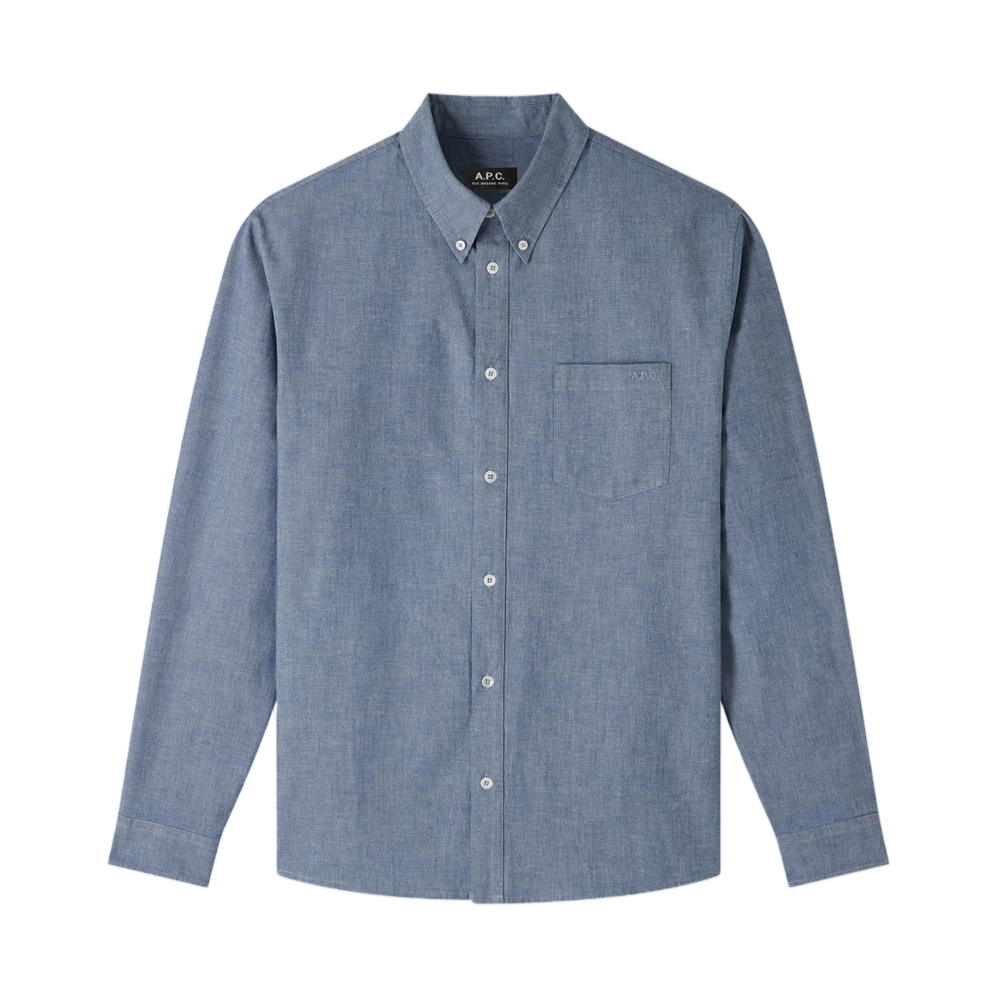 COHDV-H12509-IAI A.P.C. Edouard Brode Shirt Indigo