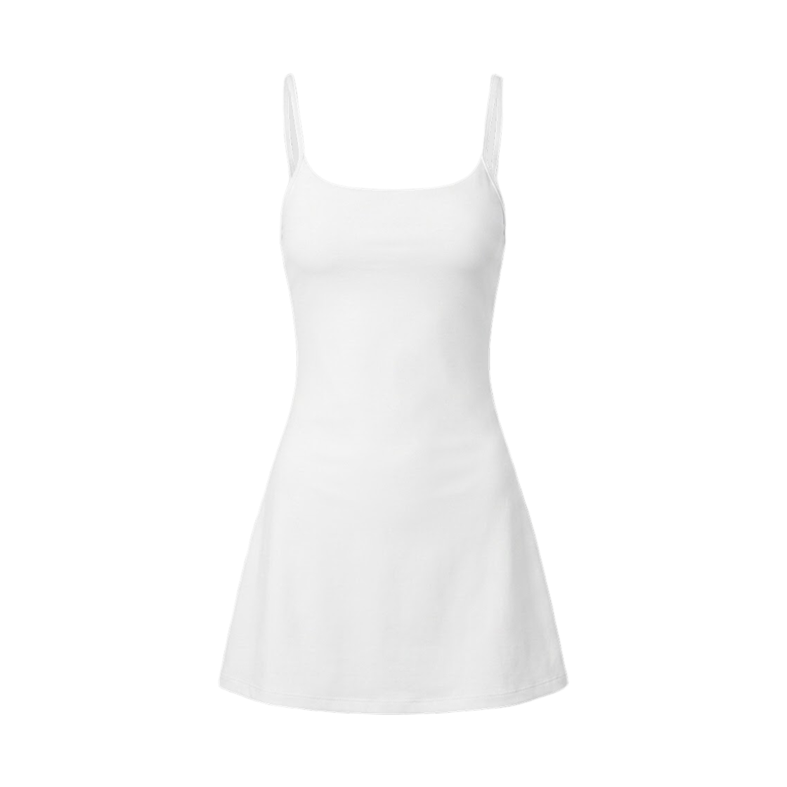(W) 알로 요가 알로소프트 앵콜 테니스 드레스 화이트((W) Alo Yoga Alosoft Encore Tennis Dress White) - 1
