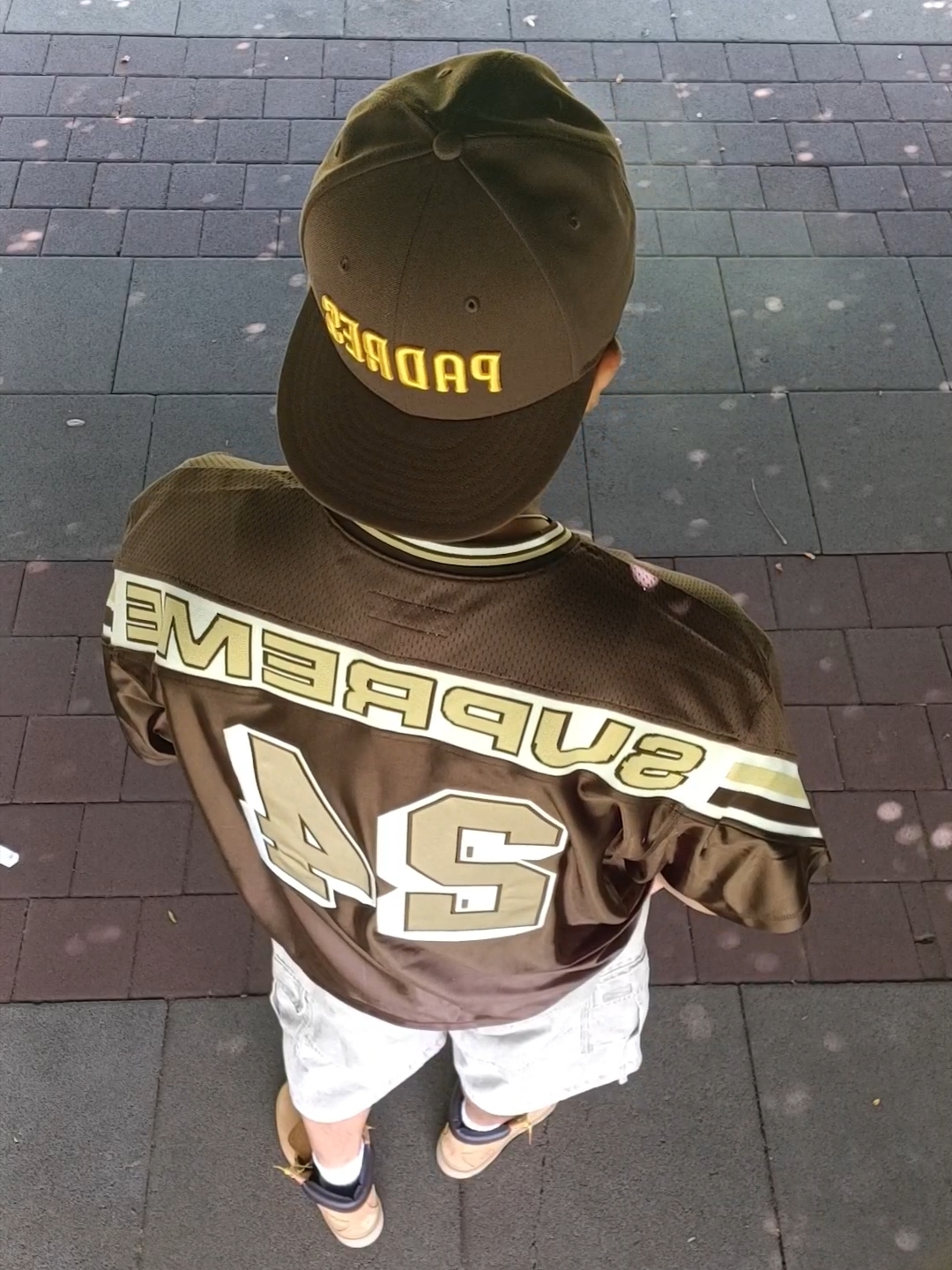 Supreme Jacquard Rib Football Jersey Brown - 24FW, Timberland Premium 6 inch Waterproof Boot Wheat Nubuck - Wide 착용 스타일