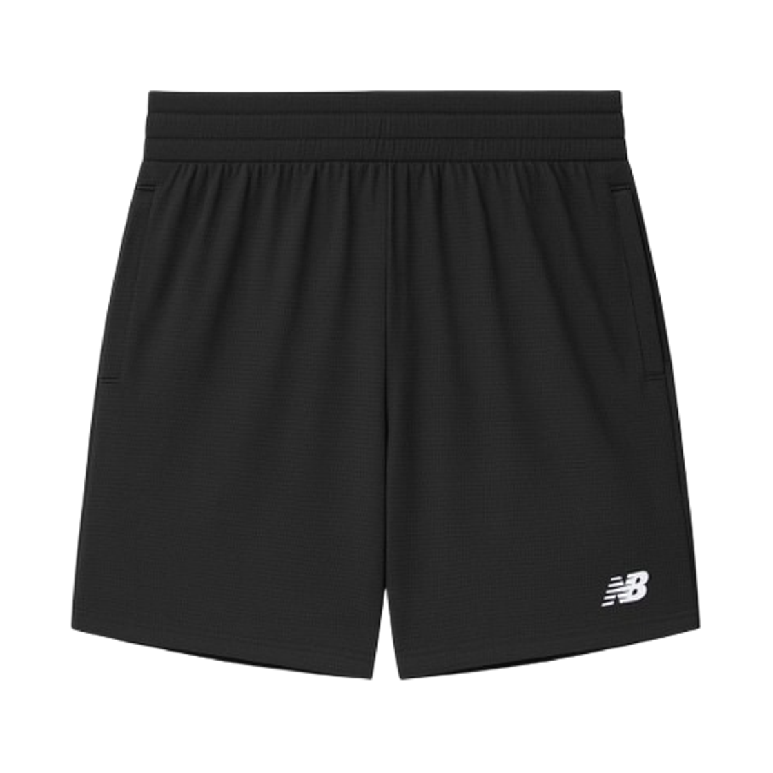 뉴발란스 텍스처드 체크 트레이닝 러닝 쇼츠 블랙(New Balance Textured Check Training Running Shorts Black)