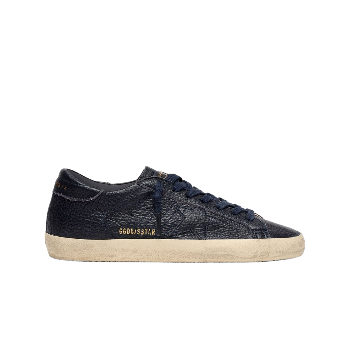 GMF00101-F008887-50501 Golden Goose Superstar Leather Tone-On-Tone Navy Blue