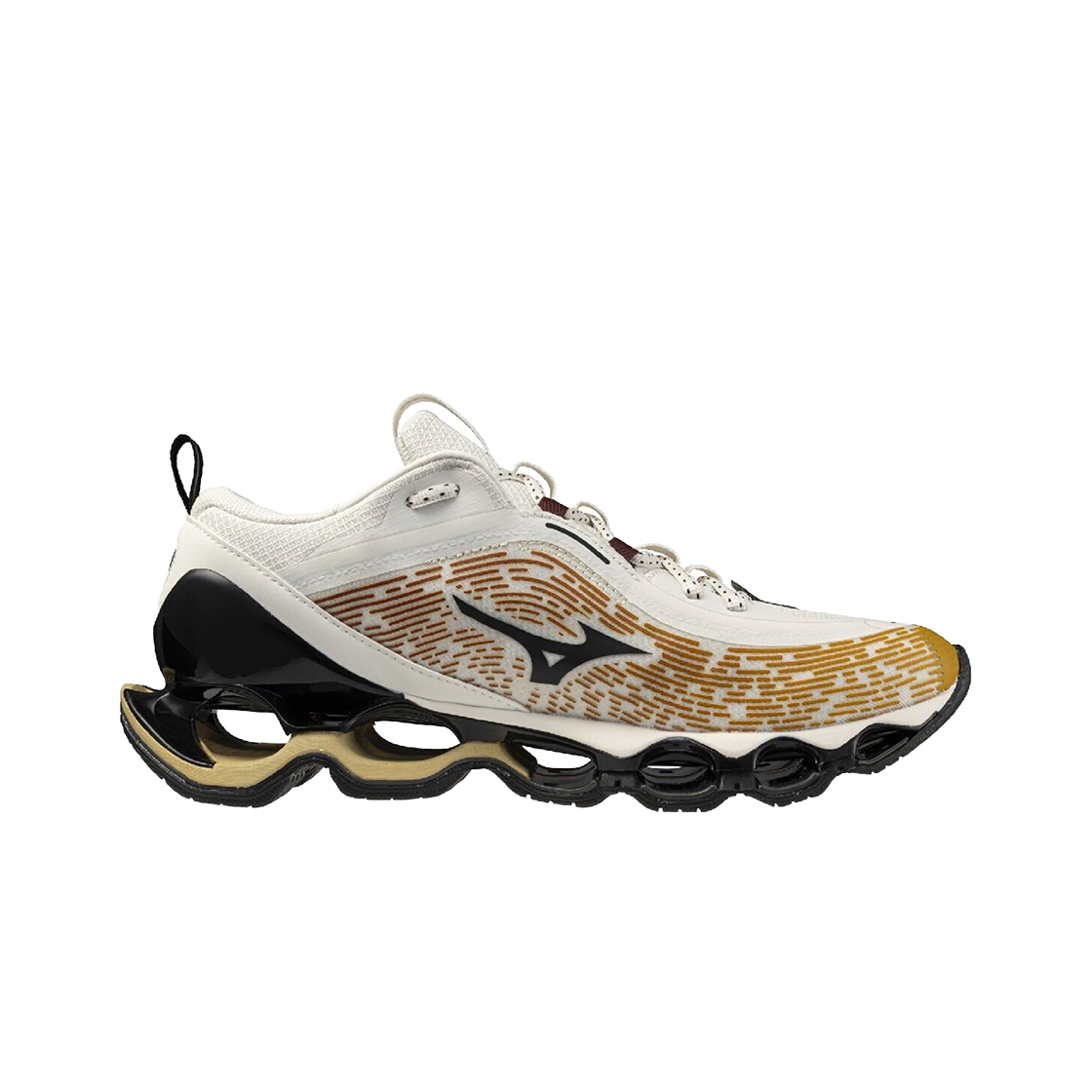 미즈노 웨이브 프로페시 13.2 하베스트 골드 블랙 스노우 화이트(Mizuno Wave Prophecy 13.2 Harvest Gold Black Snow White) - 2