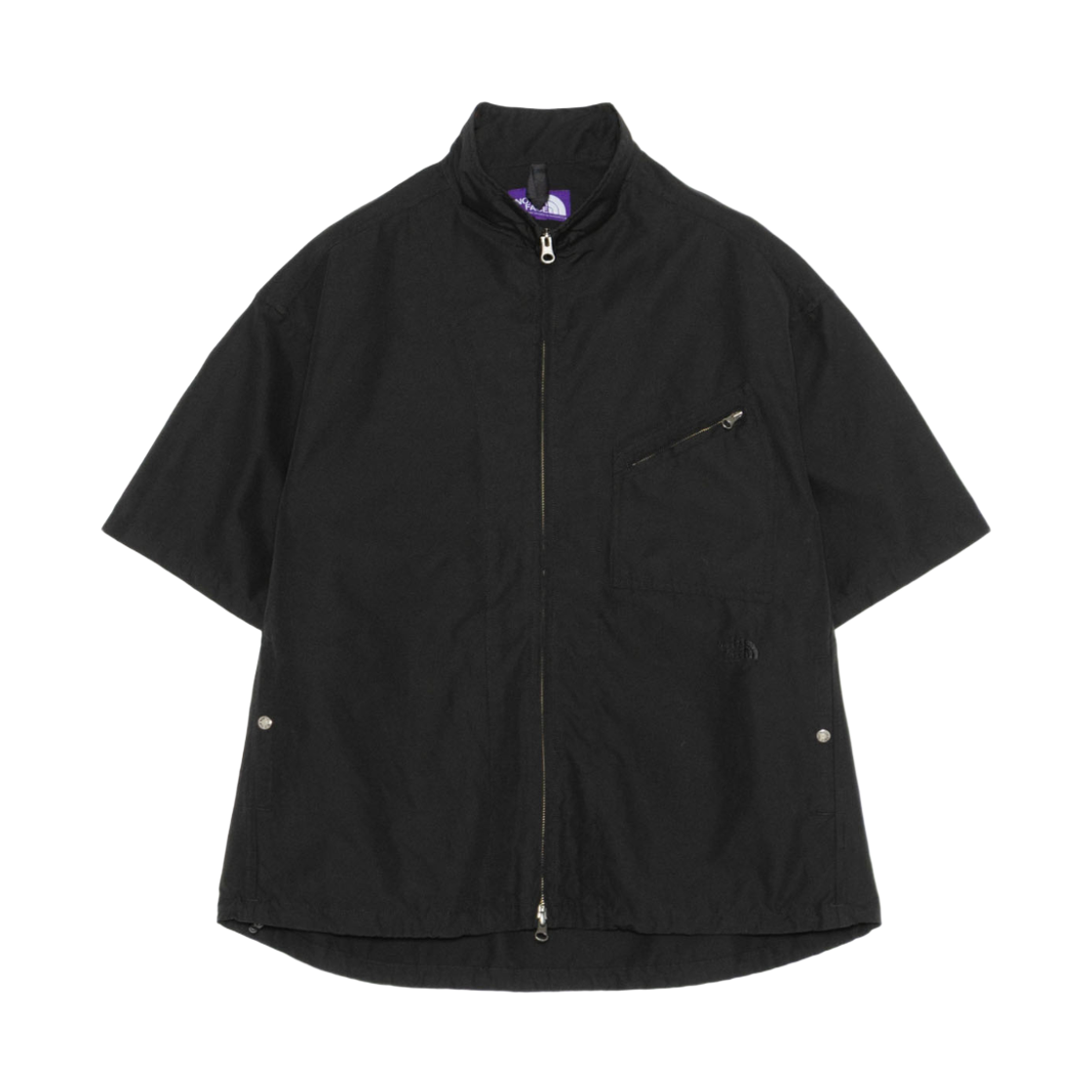 노스페이스 퍼플라벨 더블 피크 필드 숏슬리브 자켓 블랙(The North Face Purple Label Double Peak Field Short Sleeve Jacket Black)