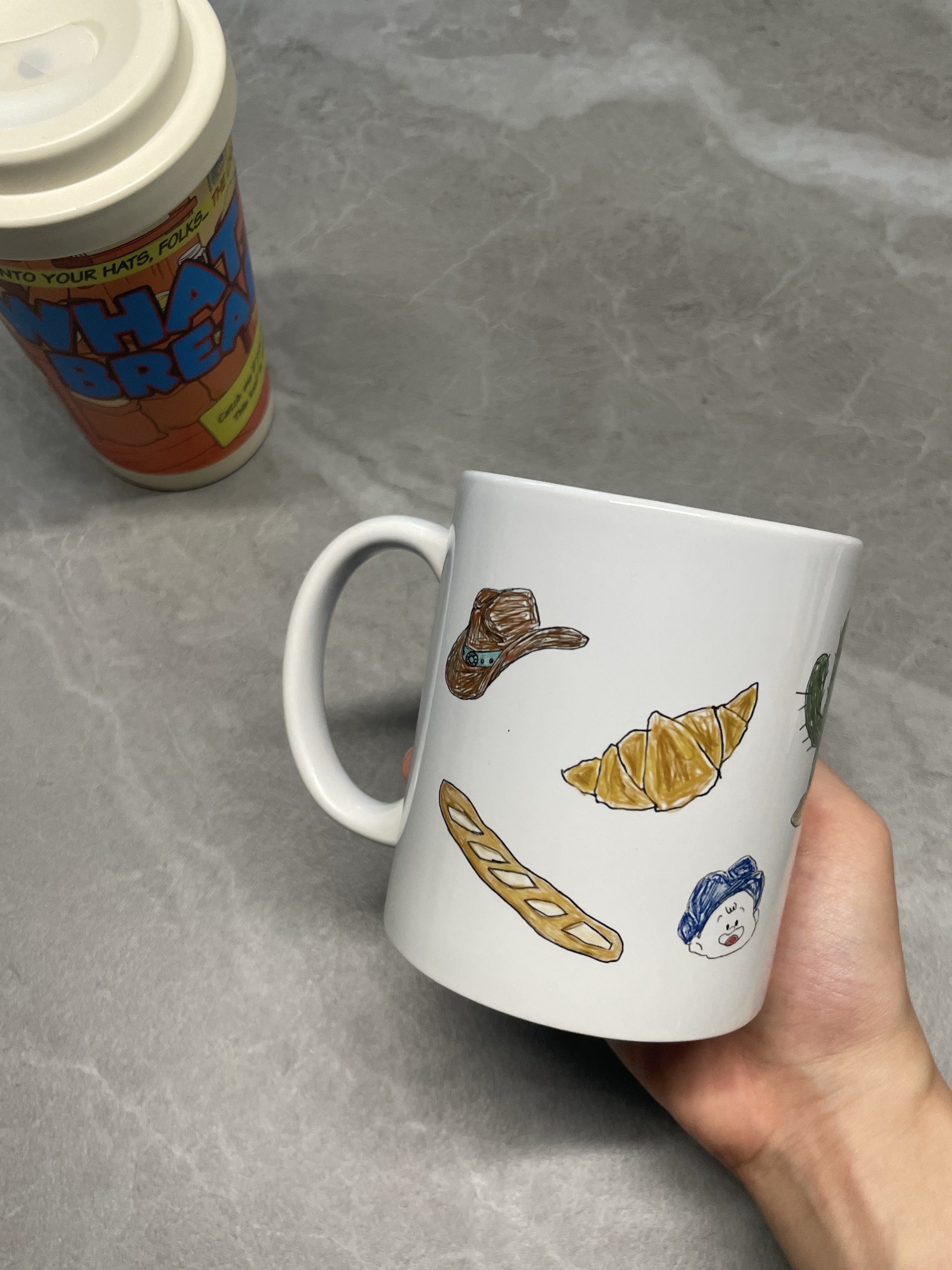 [KREAM 단독] What A Bread Daily Moments Tumbler 420ml 착용 스타일 - 6