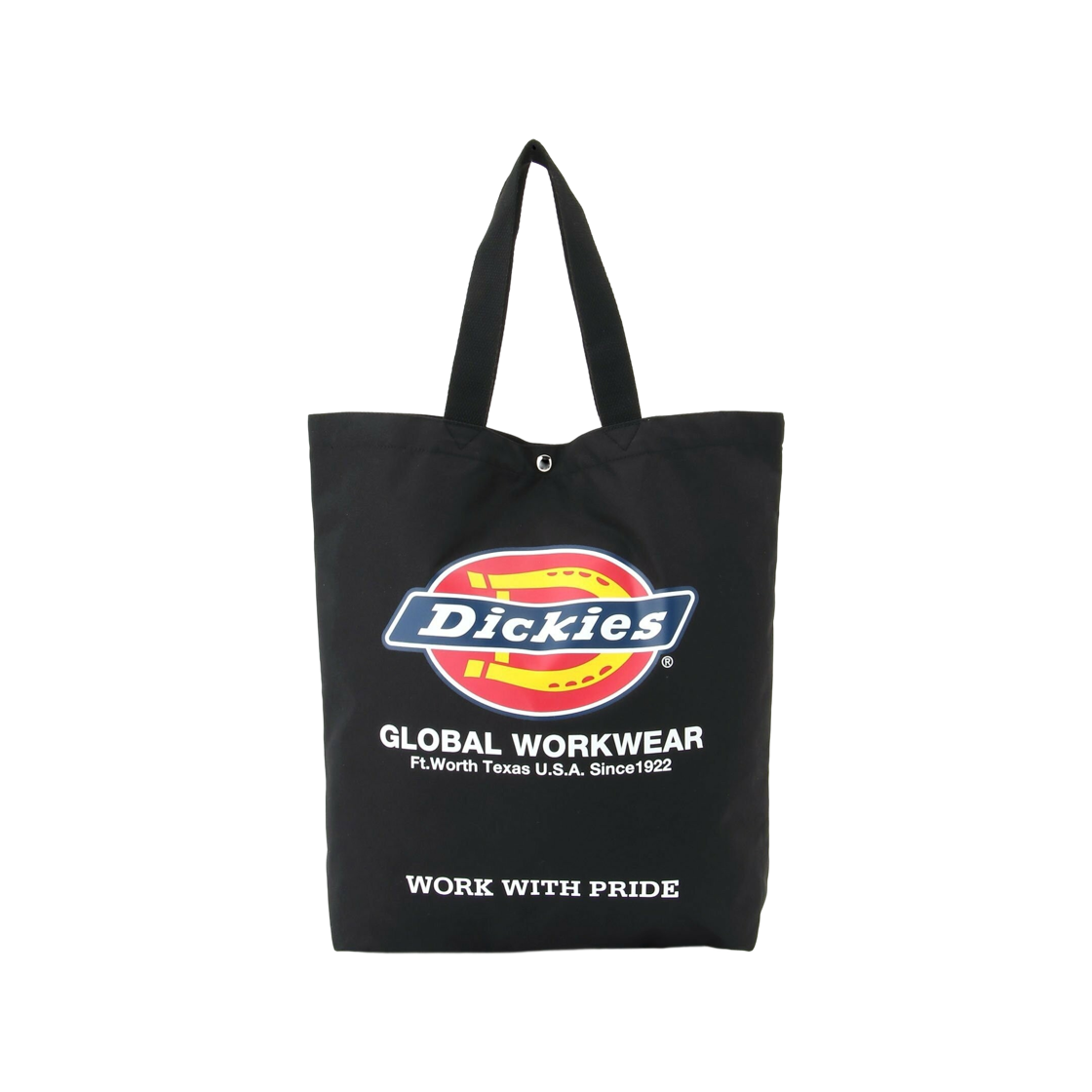 디키즈 로고 프린트 토트백 블랙(Dickies Logo Print Tote Bag Black)