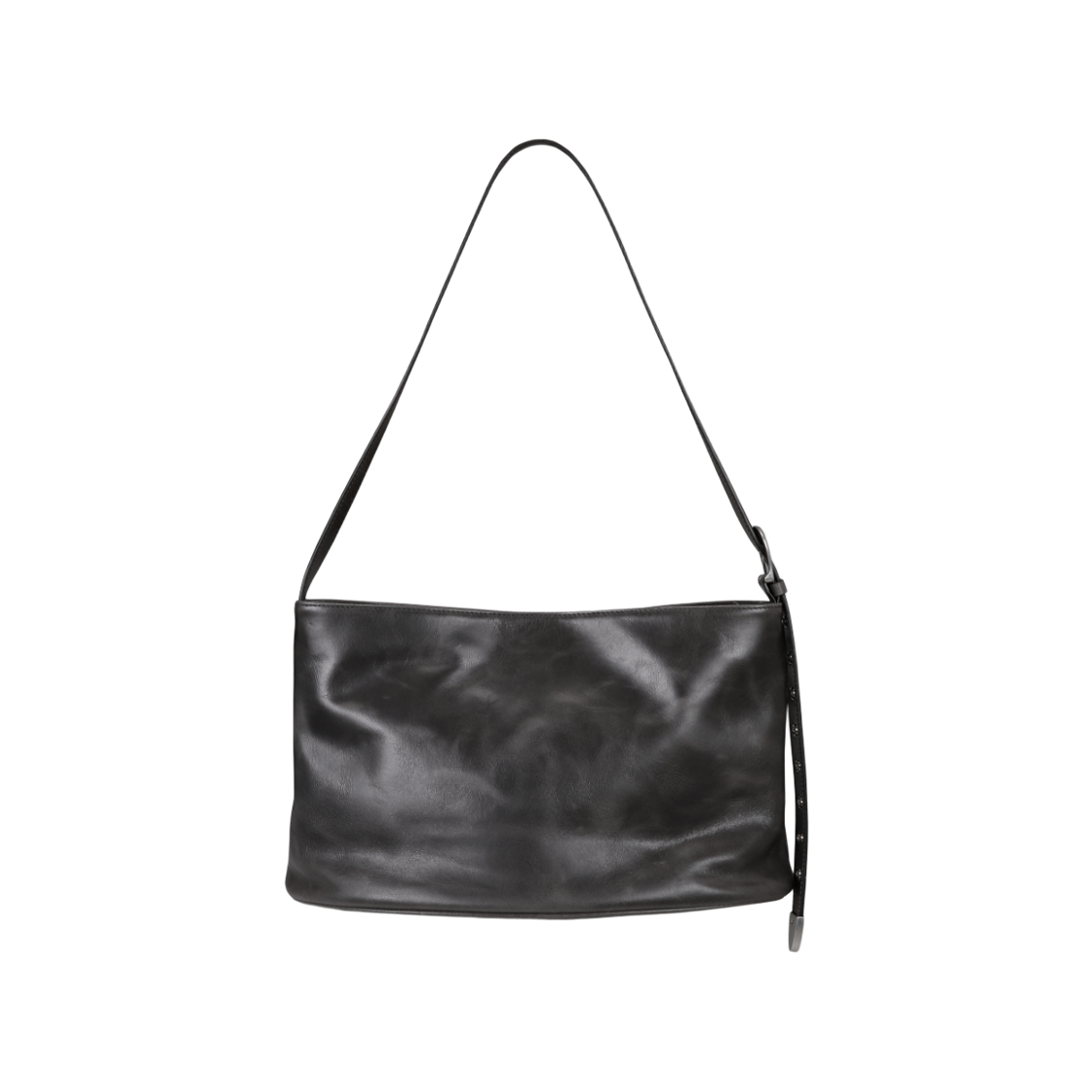 아비에무아 벨트 레이어 레더 라지 백 딥 그레이(Aviemuah Belt Layer Leatther Large Bag Deep Grey) - 2