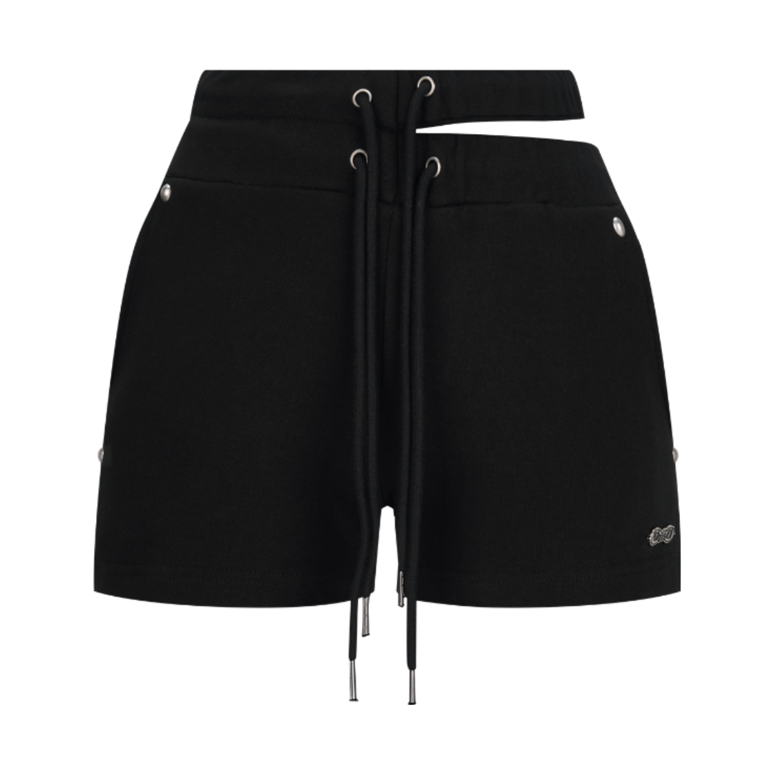 EU26SSPT10 EUCT Cut-Out Shaper Shorts - Black