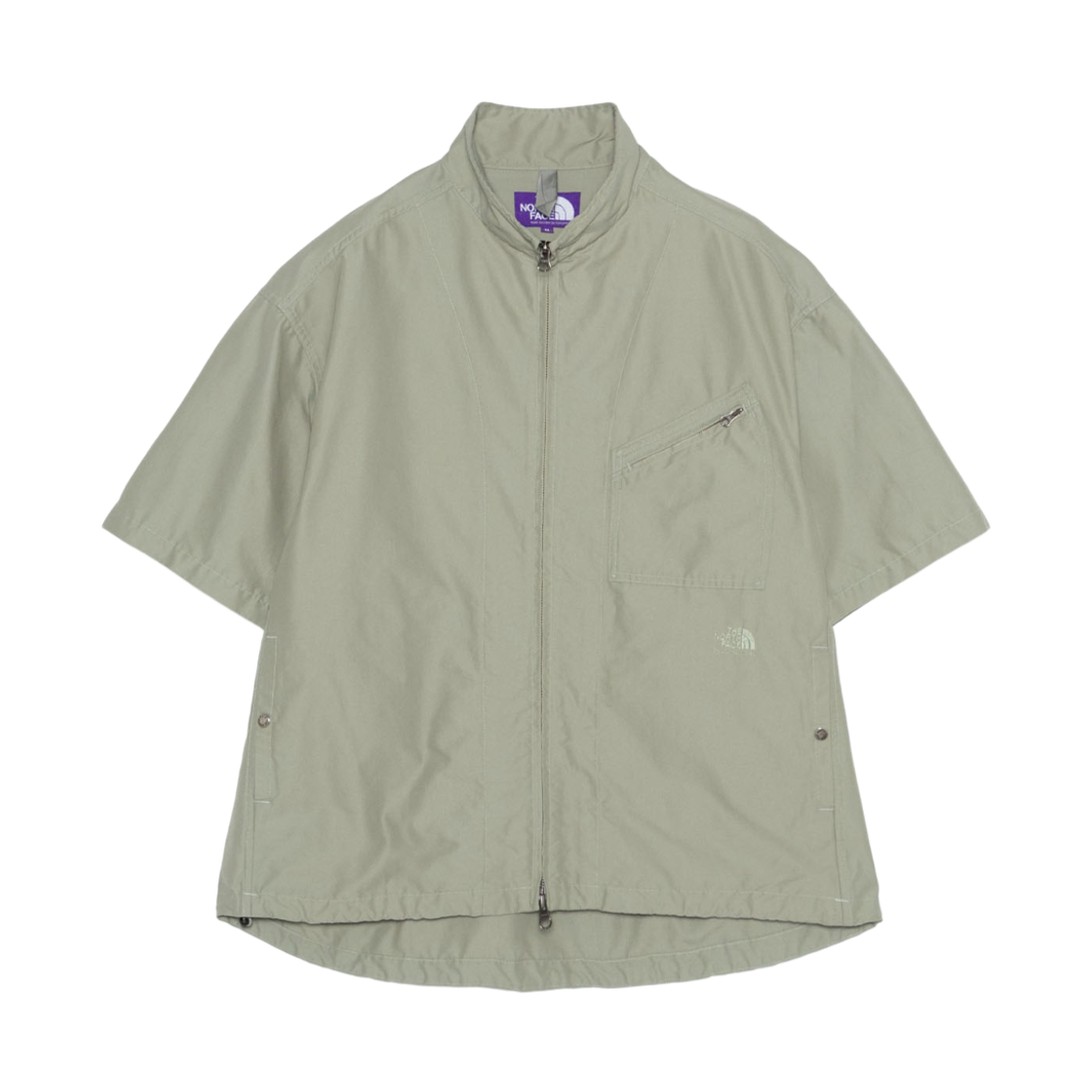 노스페이스 퍼플라벨 더블 피크 필드 숏슬리브 자켓 라이트 세이지(The North Face Purple Label Double Peak Field Short Sleeve Jacket Light Sage)