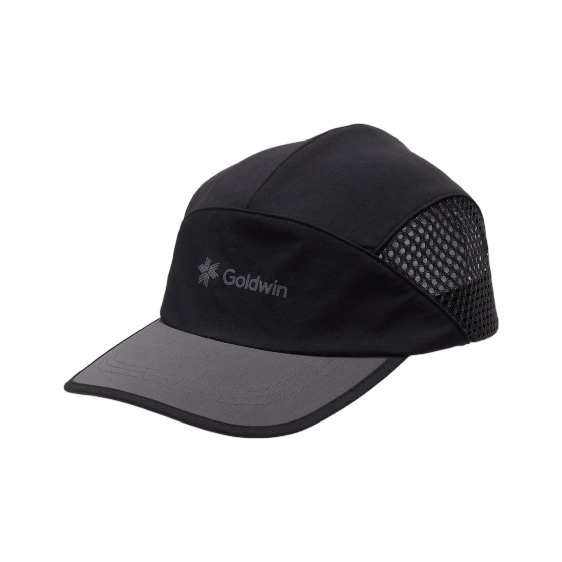 골드윈 유틸리티 제트 메쉬 캡 블랙 X 차콜 그레이(Goldwin Utility Jet Mesh Cap Black X Charcoal Gray)