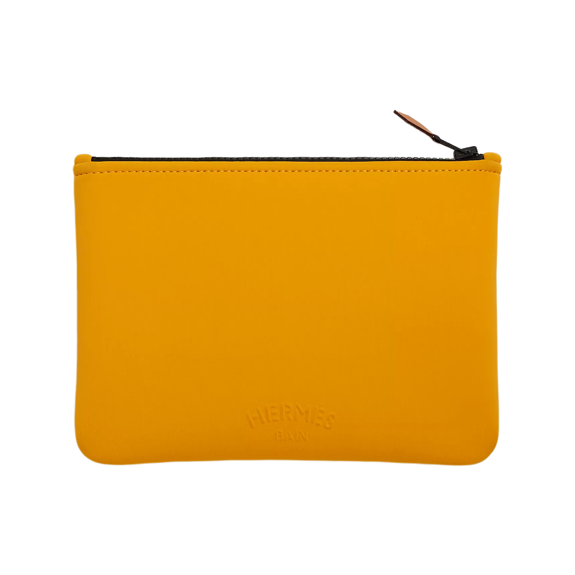 에르메스 네오베인 마이옹 마린 케이스 스몰 모델 폴리아미드 엘라스테인 & 투네솔(Hermes Neobain Maillon Marin Case Small Model Polyamide Elastane & Tournesol) - 2