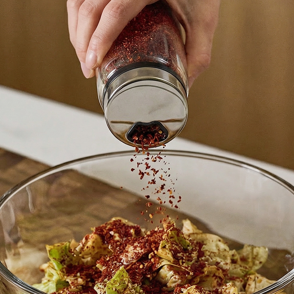 바겐슈타이거 3단계 로테이션 눈금 내열유리 시즈닝 바틀 200ml(Wagensteiger 3-Step Rotation Measuring Heat-Resistant Glass Seasoning Bottle (200ml)) - 3