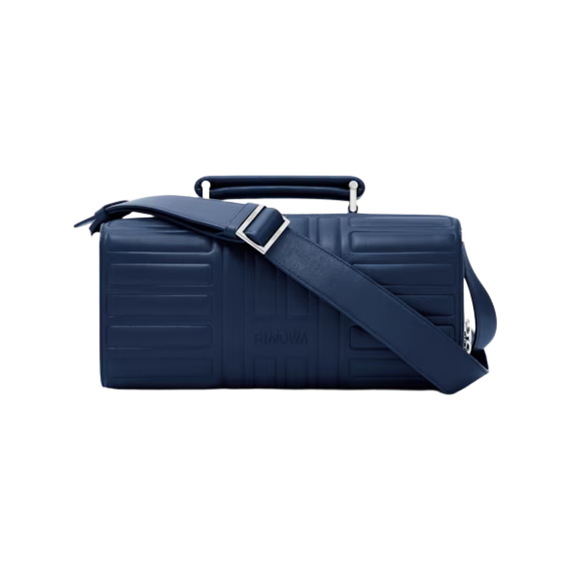 리모와 그루브 가죽 크로스바디백 라지 잉크 블루(Rimowa Groove Leather Crossbody Bag Large Ink Blue)