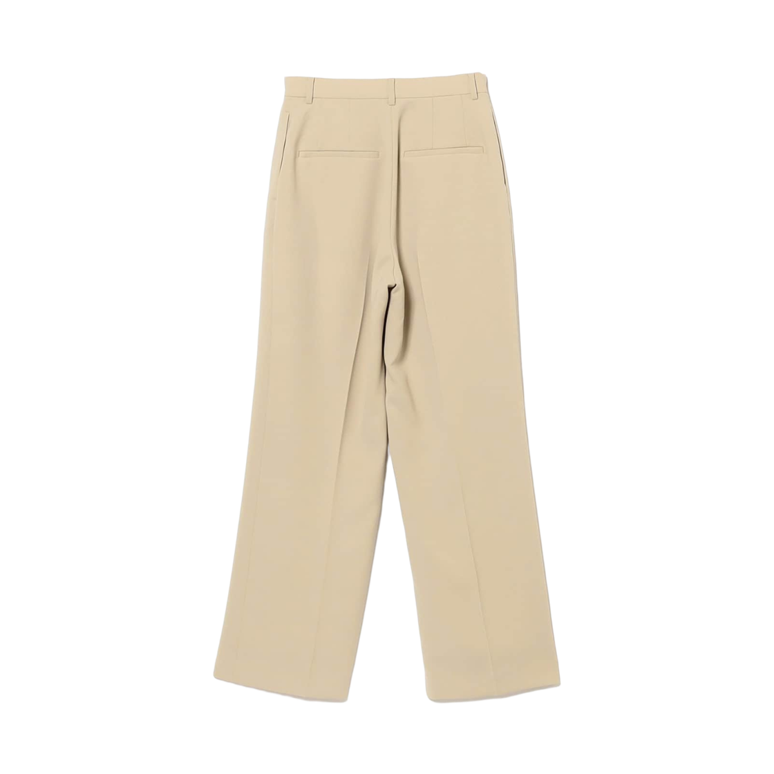 (W) 데미 럭스 빔즈 소프트 스트레이트 팬츠 베이지((W) Demi-Luxe Beams Soft Straight Pants Beige) - 2