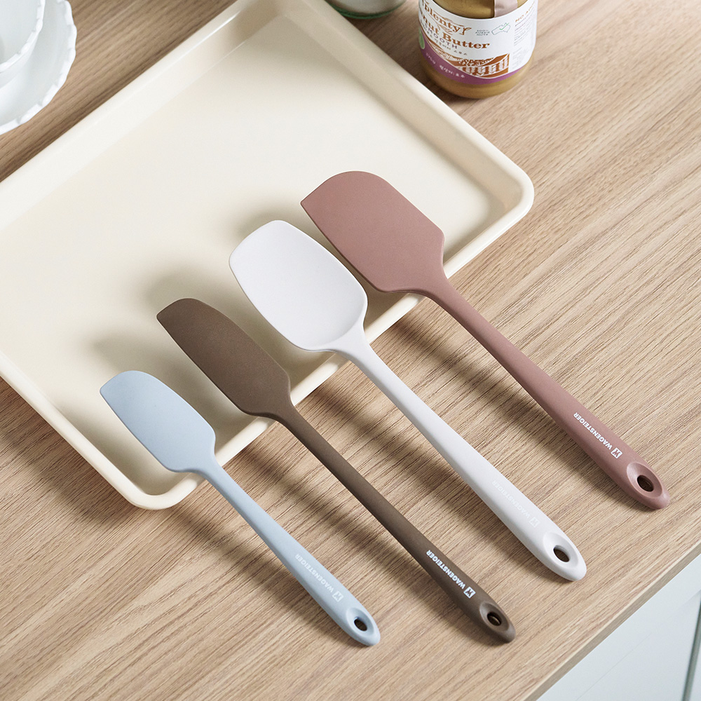 바겐슈타이거 덱스4 플래티넘 실리콘 스패츌라 4종 세트 시리즈(Wagensteiger Dex4 Platinum Silicone Spatula 4-Piece Set Series) - 2