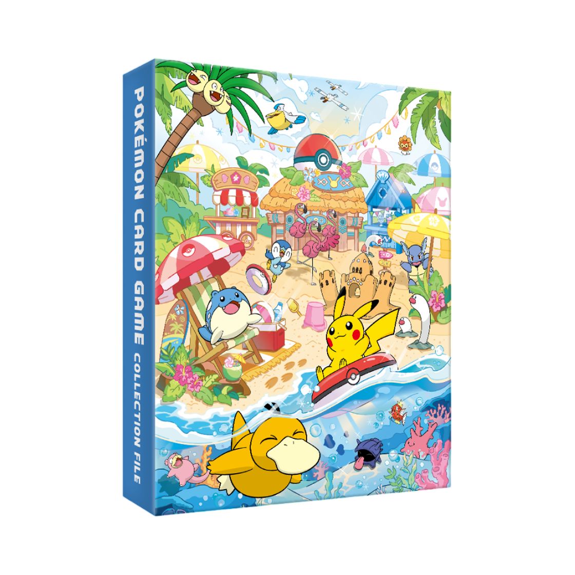 포켓몬 TCG 포켓몬 칠링 써머 데이즈 칠링 비치 컬렉션 파일(Pokemon TCG Pokemon Chillin Summer Days Chilling Beach Collection File)