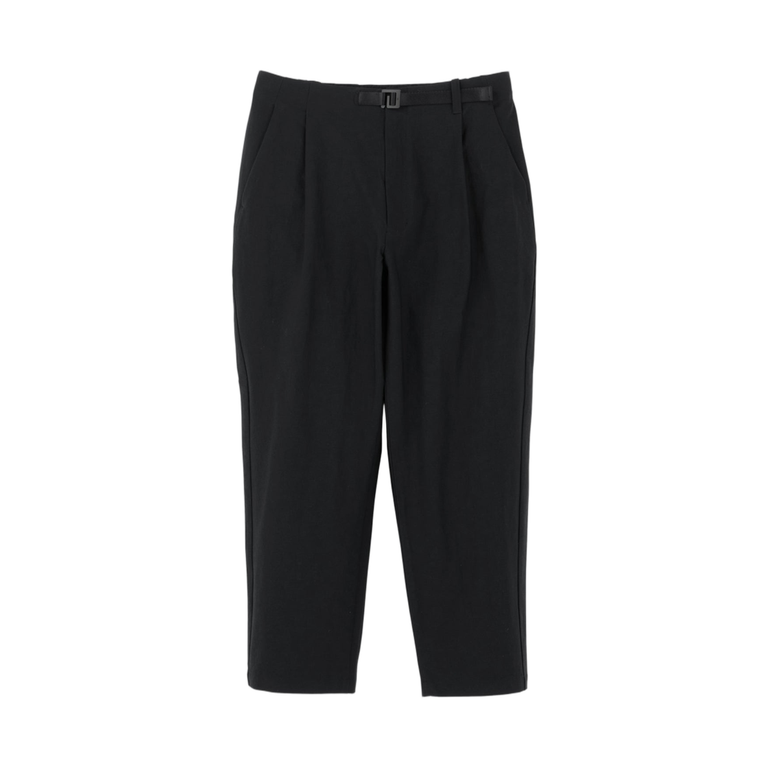 골드윈 원 턱 테이퍼드 앵클 팬츠 블랙(Goldwin One Tuck Tapered Ankle Pants Black)