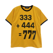 I FEEL LUCKY Education T-Shirt Yellow